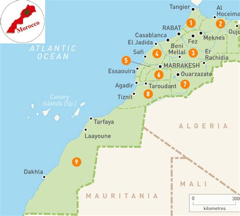 morocco's capital city|map of morocco africa.